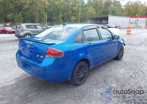 2010 Ford Focus Ses из США, поврежденный, VIN 1FAHP3GN3AW154286